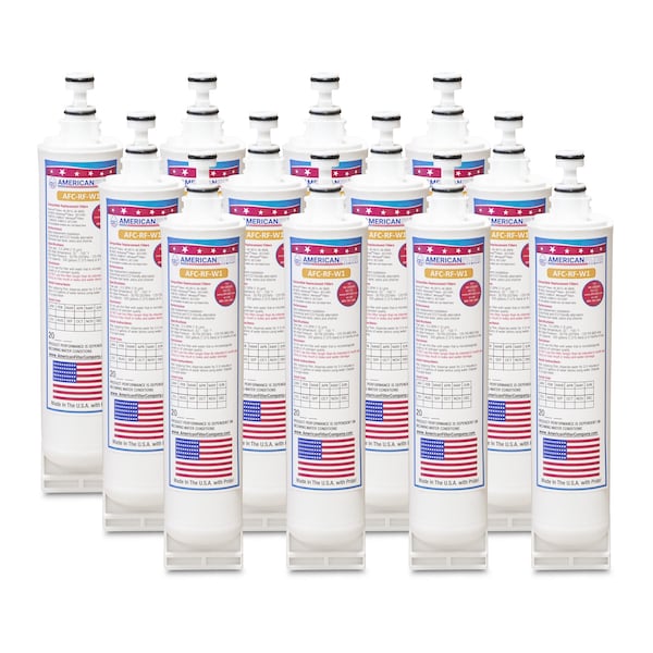 American Filter Co AFC Brand AFC-RF-W1, Compatible to Thermador 648016 Refrigerator Water Filters (12PK) Made by AFC Thermador-00648016-AFC-RF-W1-12-93437 - main
